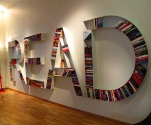 the read bookshelf