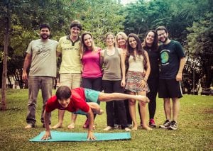 Equipe Instituto Deândhela yoga parque vaca brava